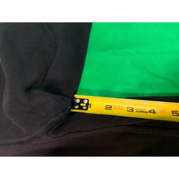 ABERCROMBIE & FITCH SHERPA LINED Men Medium Zip SWEATSHIRT NAVY BLUE Y2K - Picture 6 of 9